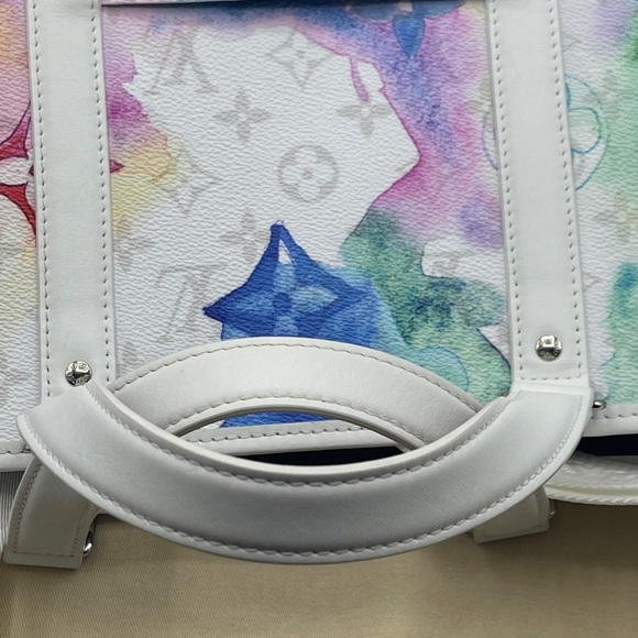 Louis Vuitton Watercolor Weekend New Tote Gm Rare - Picture 12 of 16